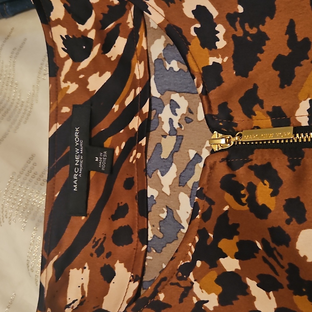 Leopard Print Bomber Jacket - Picture 2 of 7